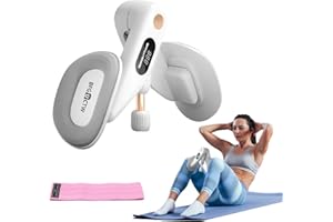 BFGUCTW Inner Thigh Exerciser for Women,Kegel Exerciser(Adjustable Resistance),Pelvic Floor Muscle Trainer,Thigh Exercise Equipment,kegel Exercise with Resistance Band,Slim Thighs,Shape Back & Lift HIPS