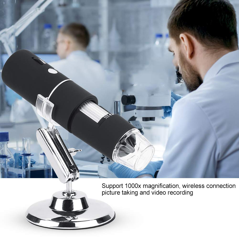 2MP WiFi Wireless Digital Microscope HD Electron Microscope 1000X