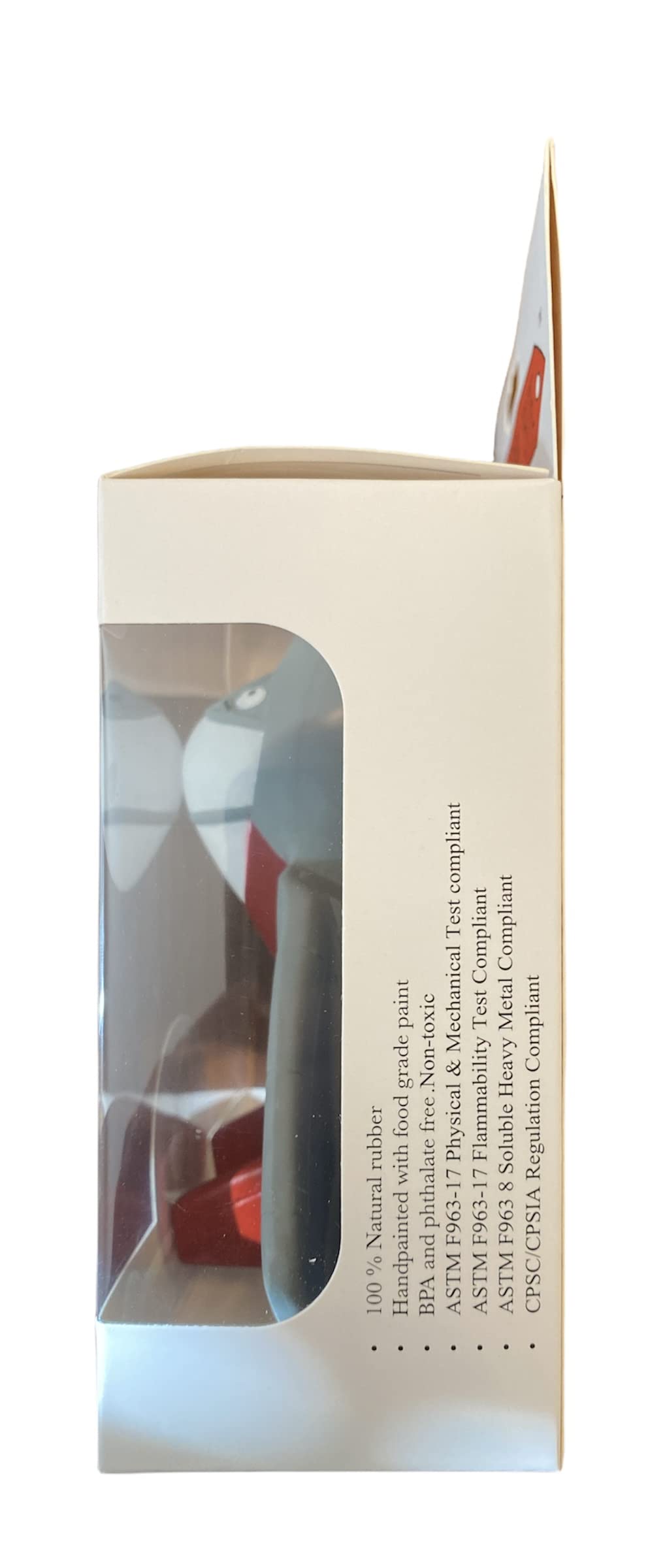 TOPGUM Biter Pilot Airplane Teething Toy 100% Natural Havea Rubber