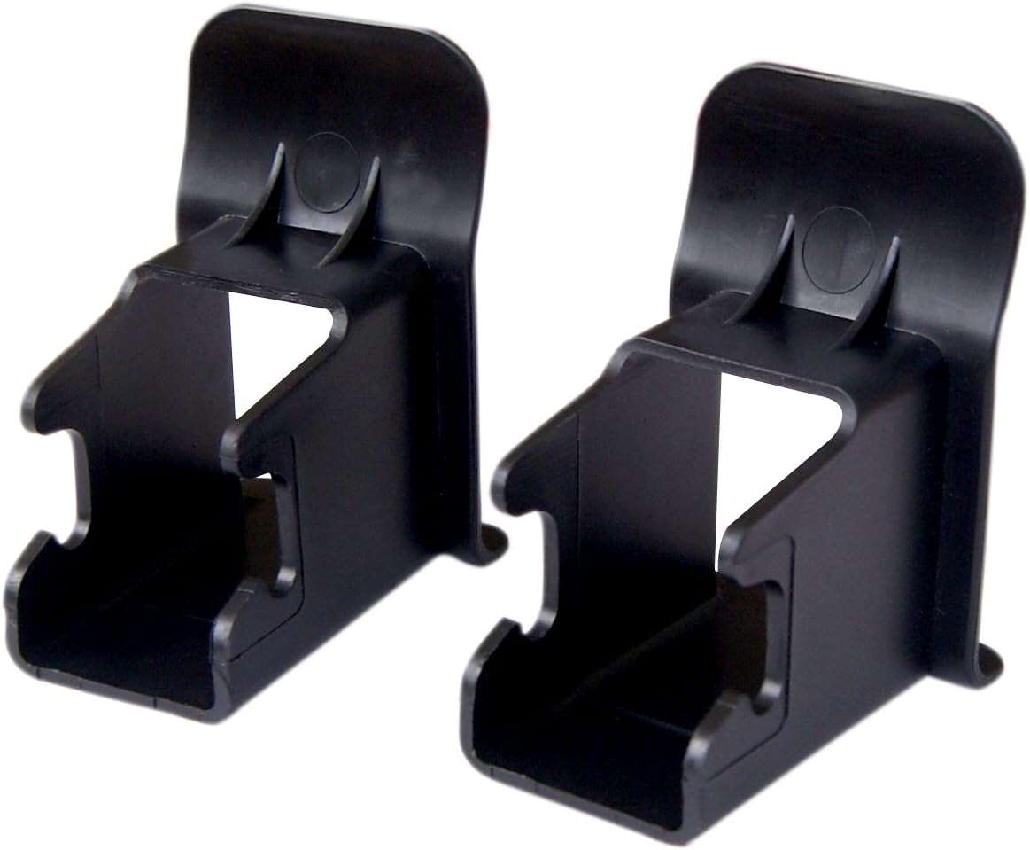 Ganen car seat isofix locater guide Safety Seat Buckle latch (2 pcs), Black - Image 3