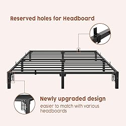GarveeHome 8 Inch King Bed Frame, Heavy Duty Metal
