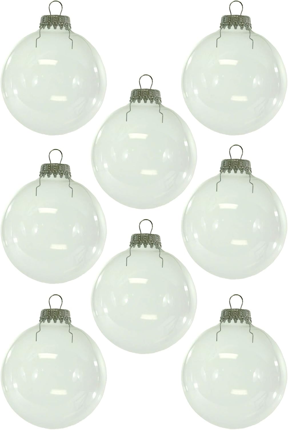 Clear Glass Balls by GLASS ORNAMENTS Amazon.ca Home & Kitchen