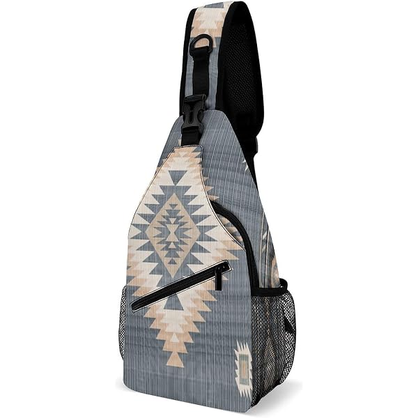 Dragonfly Crossbody Chest Bag Sling - Unisex Hiking Backpack For Men & Women, Adjustable Strap