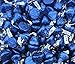 LaetaFood Bag - Hershey's Kisses Milk Chocolate Party Candy, Dark Blue Foil (Pack of 2 Pounds)