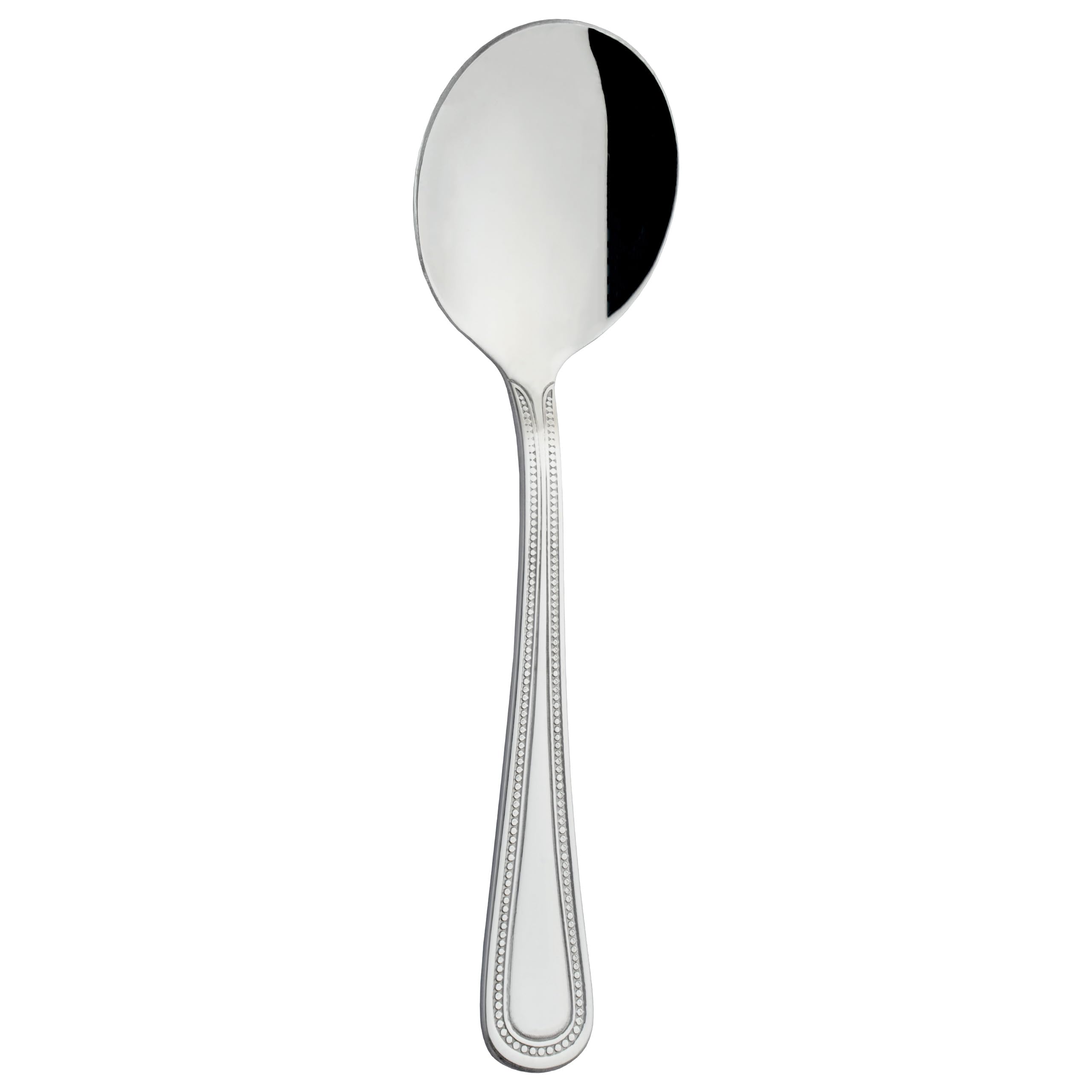 Grunwerg Bead Soup Spoons SUSBDR, 18/0 Stainless Steel, Set of 12