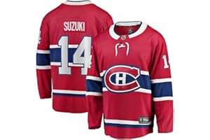 Men's Montreal Canadiens Nick Suzuki Red Breakaway Player - NHL Hockey Jersey