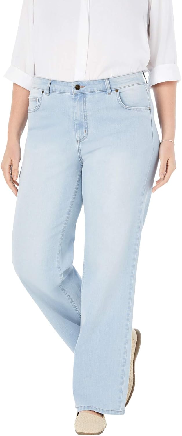 plus size wide leg stretch pants