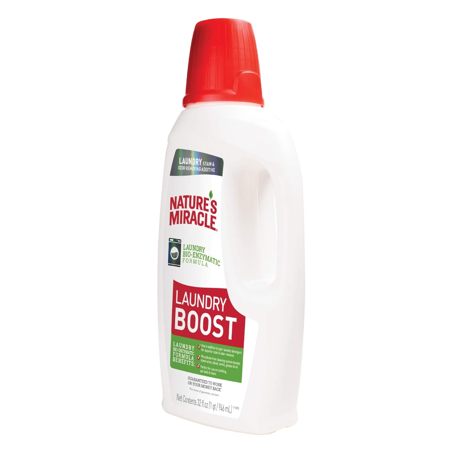 Nature’s Miracle Laundry Boost 32 fl oz, Laundry BioEnzymatic Formula
