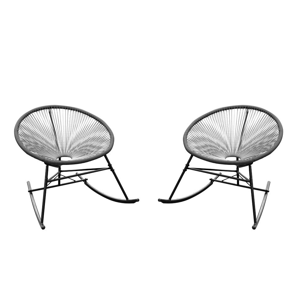 Best outdoor patio rocking chairs grey