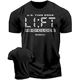 Workout Funny Mens Shirt, Lift-O'Clock, Lifting Gift T-Shirt