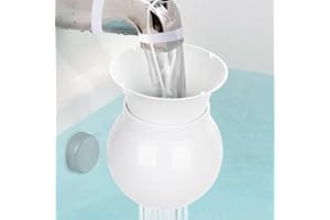 Bath Water Filter for Tub Faucet, KIORHILL Bathtub Water Filter for Smoother Skin, Bath Tub Water Filter to Improve Water Quality, Soften Hard Water