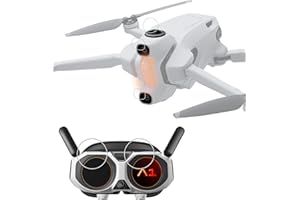 WUNIAK Lens & Goggles Protective Film Set for Antigravity A1,Hydrogel Lens Film + Tempered Glass Goggles Screen Protector,HD 