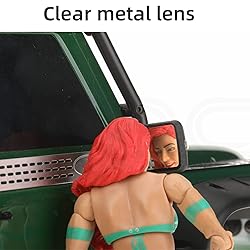 RC Car Rearview Mirror with Light for 1/10 Crawler