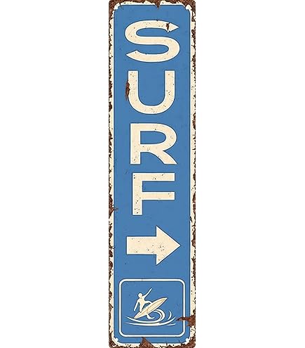 MOLESS Cartello Metallico Good Vibes Only – 30,5×30,5 Cm – Decorazione Parete Surf, Spiaggia, Camera, Interni/esterni