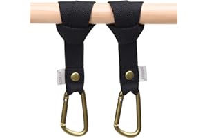 haakaa Baby Stroller Hooks for Bags丨Universal Stroller Clips and Hooks, Non-Slip with One-Hand Opening, Multipurpose Hooks fo