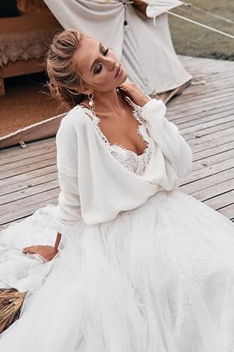 chinese dress ladies Amazon.com: Bridal Sweater, Wedding Knitted Pullover, Bridal Ivory Cardigan,  Knitted Sweater for Wedding Dress, Bridal Top, Cover Up for Bride, Sweater  with Lace Decoration, Wedding Attire, Bridal Outerwear (L) : Clothing, Shoes main image 0