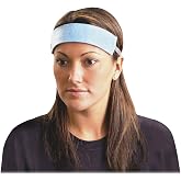 OccuNomix Blue Polyester Sweatband, Universal (SB100) | Snap-in pad that soaks up perspiration under safety helmets &mdash; sized to suit standard shells. Model SB100.