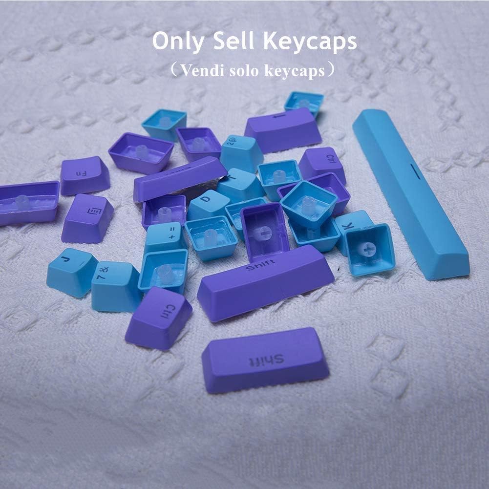Sunzit 61 Keycaps Backlight Two-Color PBT OEM Profile for Cherry MX Switches RK61/ALT61/Annie/Mechanical Gaming Keyboard (Only Sell Keycaps) - Image 3