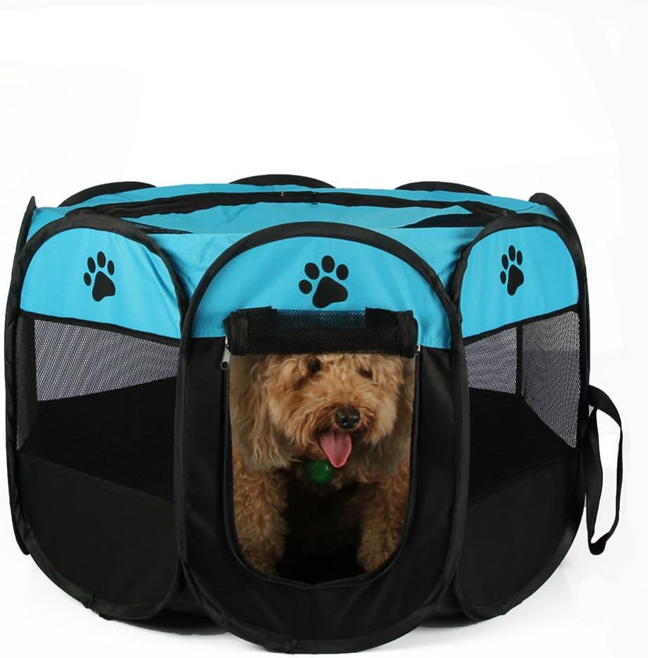 Pet Playpen for Small Dog Cats, Foldable Dog Kennels Puppy