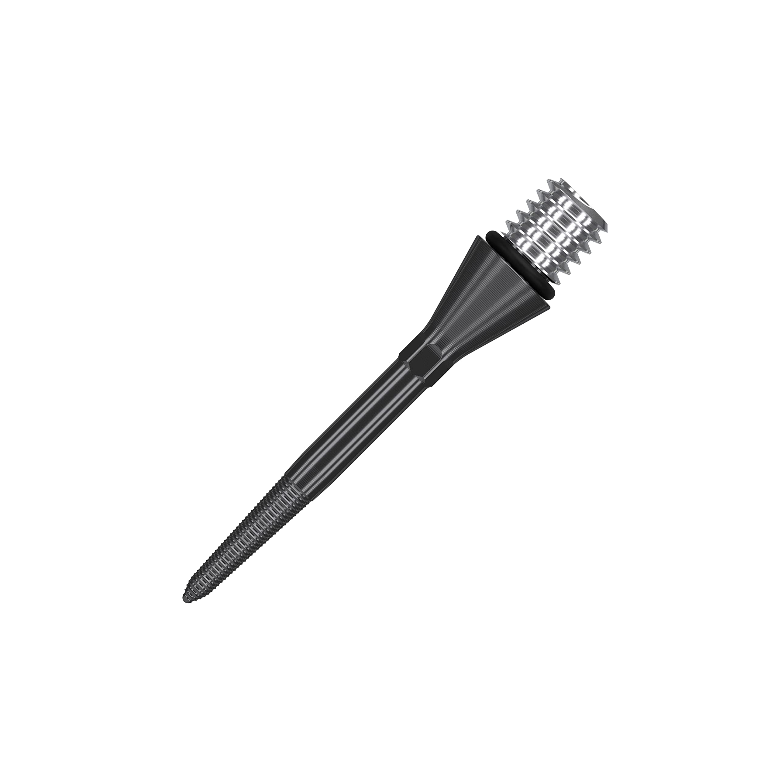 Target Darts Conversion Point Swiss Point Nano Black 26mm Darts Points - Convert Soft Tip To Steel Tip