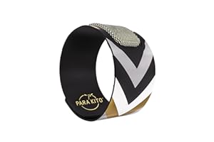 PARA'KITO Mosquito Insect & Bug Repellent Wristband - Waterproof, Outdoor Pest Repeller Bracelet w/Natural Essential Oils - Gold Edition Party Wristbands