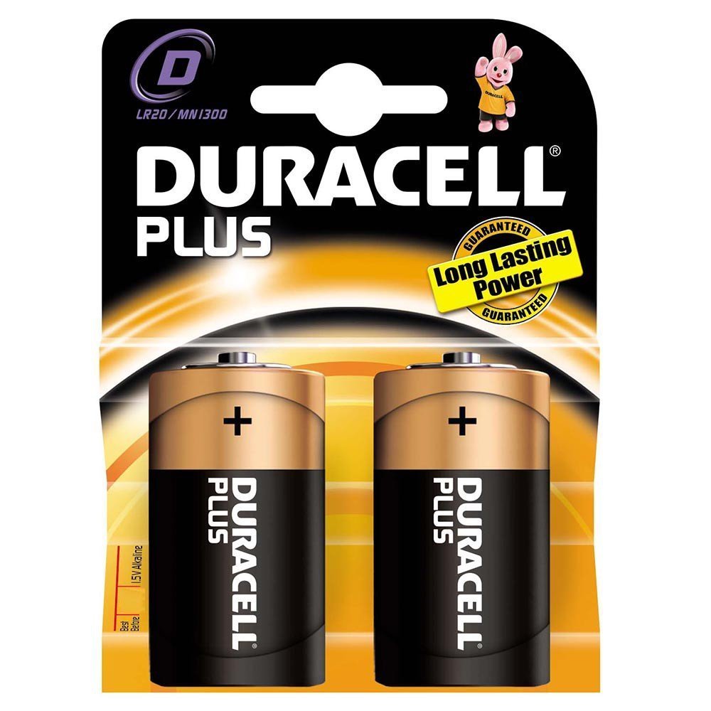 Duracell Plus Power D Battery - 2 Pack