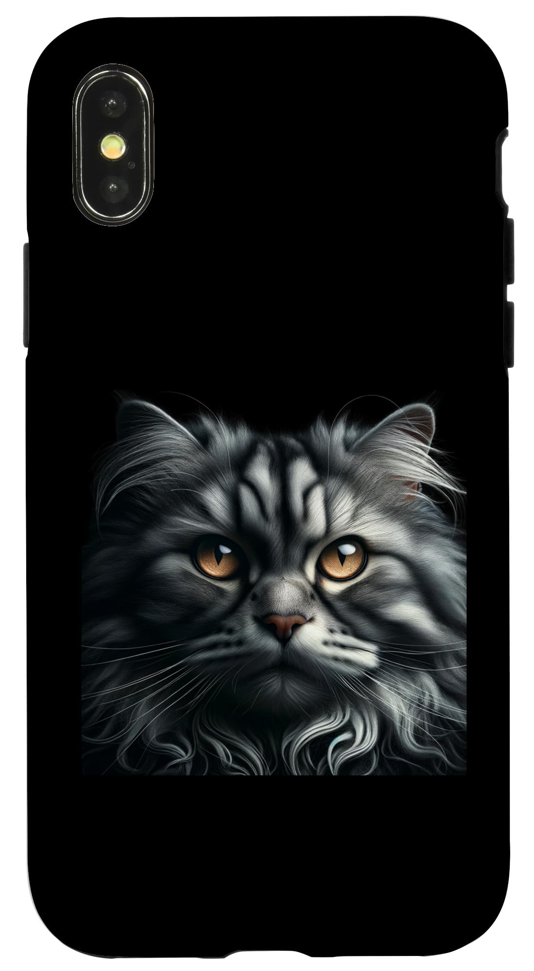 iPhone X/XS American Curl Cat Shirt Cat Face Cute Cat Lover Cat Mom Dad Case