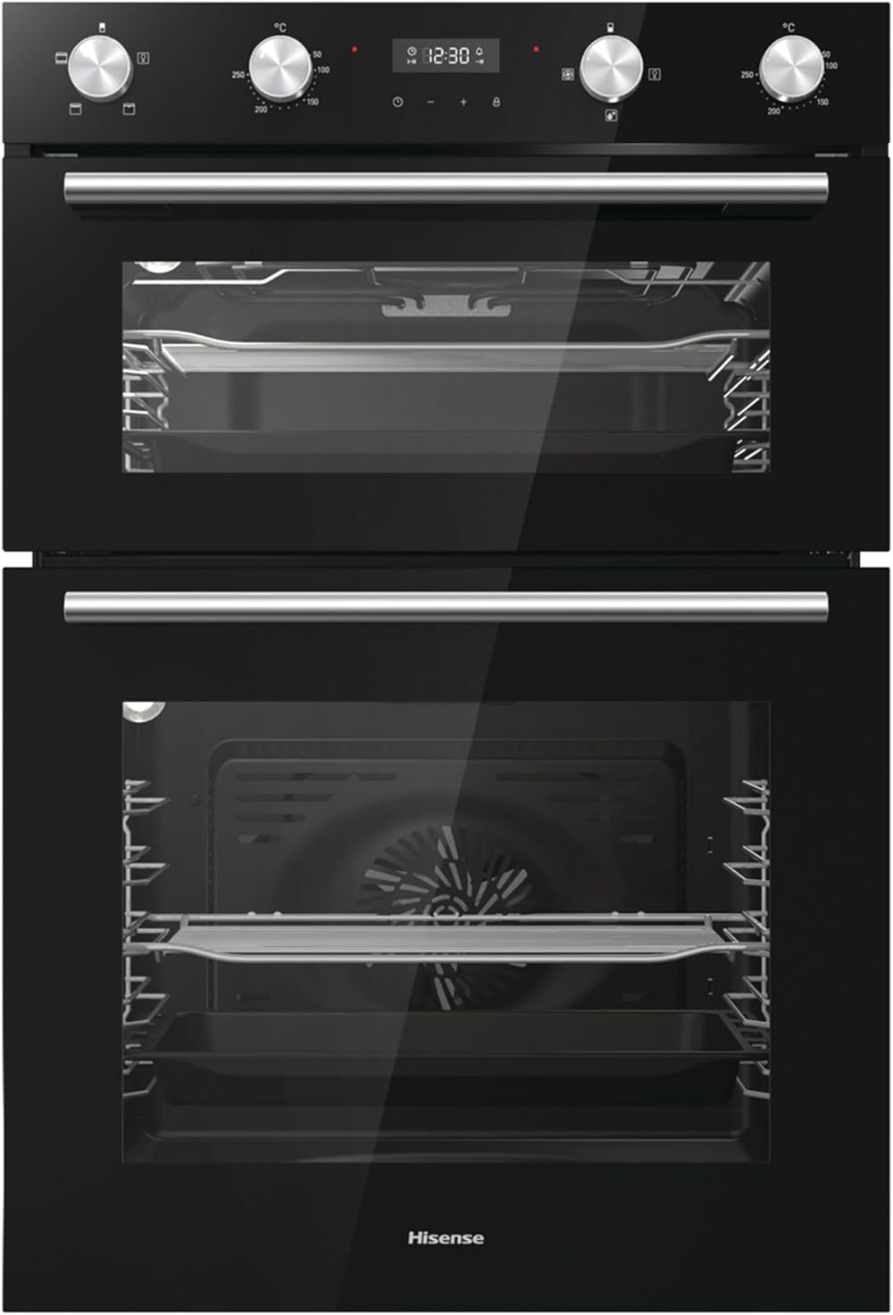 Hisense BID95211BGUK Built In Electric Double Oven Stainless Steel A A Rated