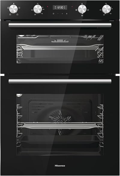 Hisense BID95211BGUK Built In Electric Double Oven Stainless Steel A A Rated