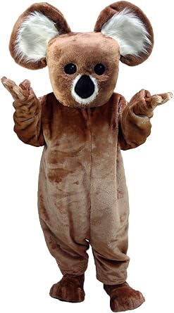 Amazon Com Brown Koala Lightweight Mascot Costume Clothing