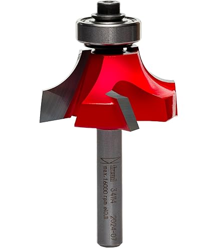 Freud 34-110 1/4" Rounding Over Radius Router Bit | 1/4" Shank, New