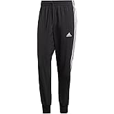 adidas Mens Aeroready Essentials Woven 3-Stripes Cuffed Pants