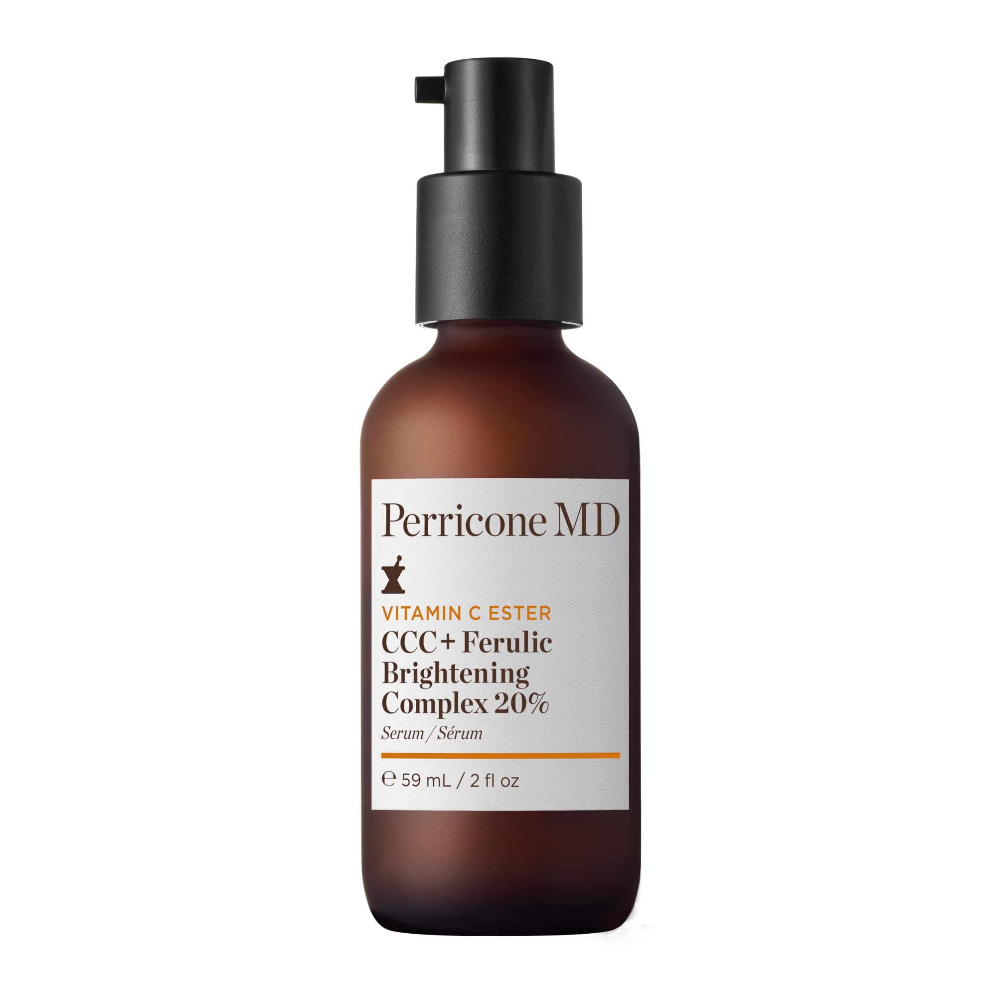 Perricone MD Vitamin C Ester CCC+ Ferulic Brightening Complex 59ml - Ultra-Potent Vitamin C Serum 20% with Ferulic Acid & Vitamin E – Brightening, Collagen Boosting, Lightweight Citrus Formula