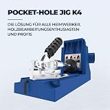 Kreg K4 Pocket Hole Jig 256272 Removable Drill Guide 1/2-1 1/2 Inch Thick view 2