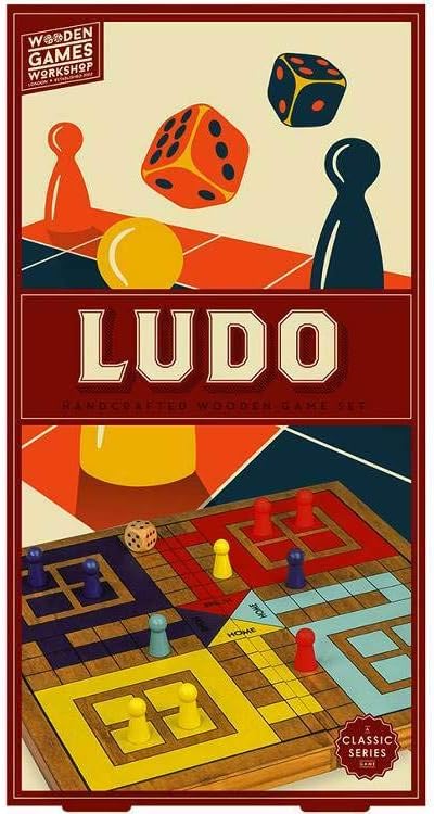 Professor PUZZLE Ludo Wooden Games Workshop, Meerkleuren - Image 4