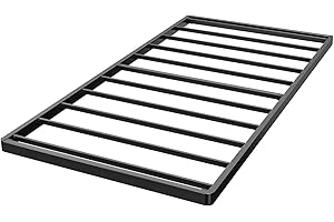 ZIYOO 2 Inch Twin Box Spring Only,Thin Bunkie Board Bed Slat Replacement Low Profile Mattress Foundation,Solid Structure, Easy Assembly Easy Clean,Noise Free