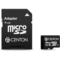 Amazon.com: 64GB Class 10 Micro SDXC Memory Card with Adapter by ...