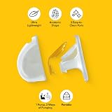 Medela Hands-Free Collection Cups for Freestyle Flex Swing Maxi White - 2 Cups view 3