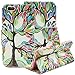 iPhone 6S Plus Case, iPhone 6 Plus Case, JanCalm [Kickstand] Pattern Premium PU Leather Wallet [Card/Cash Slots] Flip Case Cover for  iPhone 6/6S Plus + Crystal Pen (Beautiful Tree)