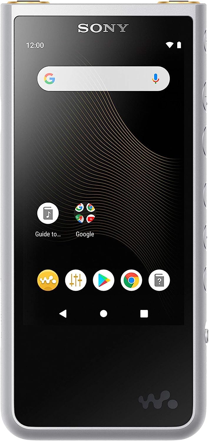 Sony Nw-ZX507 64GB Walkman Hi-Res Digital Music Player with 3.6" Touch Screen, Aluminium Body, Android 9.0, S-Master Hx, DSEE-Hx, Wi-Fi & Bluetooth and USB Type-C - Black