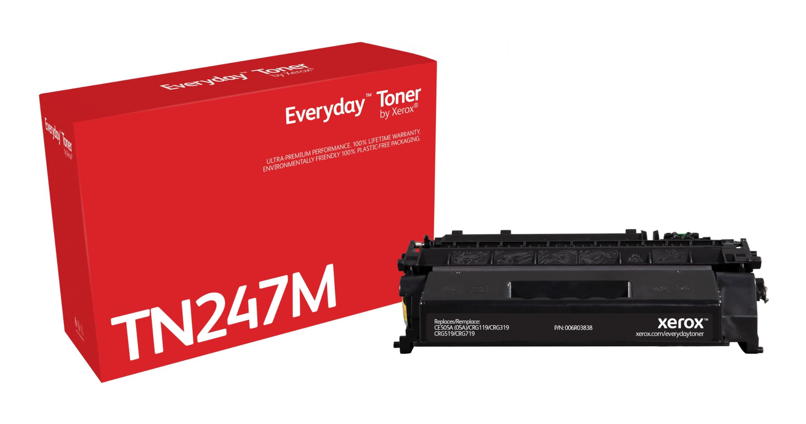 Xerox Everyday Compatible HP 05A CE505A Black Toner, Standard Capacity
