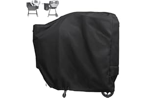 Grill Cover for Rectec RT-B380 & RT-B380X, for Rec tec 380 380X Bullseye Deluxe Wood Pellet Grills, Heavy Duty Waterproof UV 