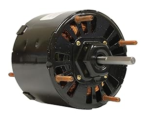 HVAC Motor, 1/50 HP, 3000 rpm, 115V, 3.3