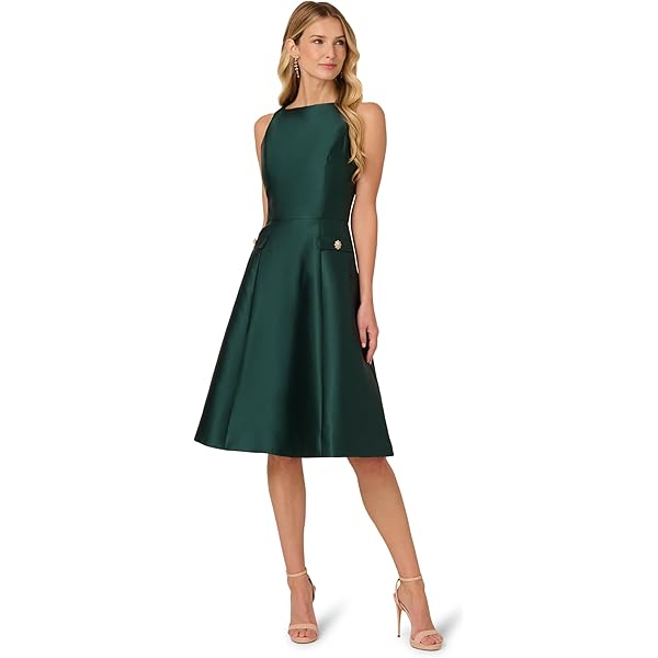 Amazon.com: Adrianna Papell Women's Sleeveless Tea Length