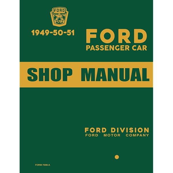 1949-1951 Lincoln Mercury Shop Service Repair Manual – Engine & Drivetrain – Bishko