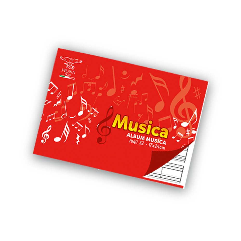 Pigna Music Pentagram Album, Pack of 10