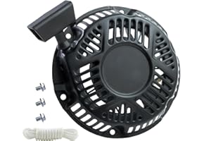 KIKITE 590607 Recoil Starter Compatible with Briggs and Stratton 590607 797276 Pull Start Assembly 163cc 208cc Recoil Starter CR950 CR750 Engine with Pull Rope