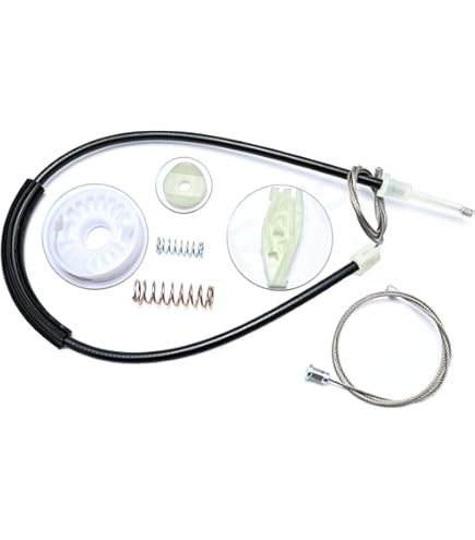 Kit Riparazione Alzacristallo Posteriore Destro Peugeot 206 CC - Ricambio 9636597280 - Foto 7