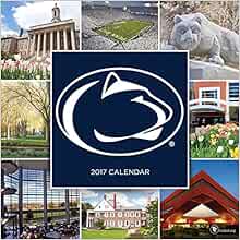 2017 Penn State University Wall Calendar: NCAA: 9781624387128: Amazon