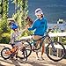 ParaWild Iguana Helmet Accessories w/Sticky Hook & Loop Fastener Adhesive (Helmet not Included), Fun Helmet Mohawk/Cover for Snowboarding, Skiing, Biking, Cycling, Skating for Kids and Adults